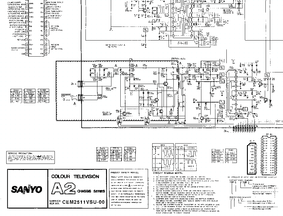 Sanyo cf29 14r схема