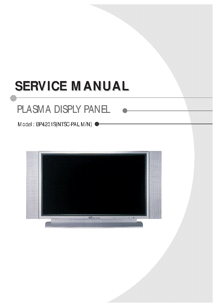 SATURN BP4201S SM service manual (1st page)