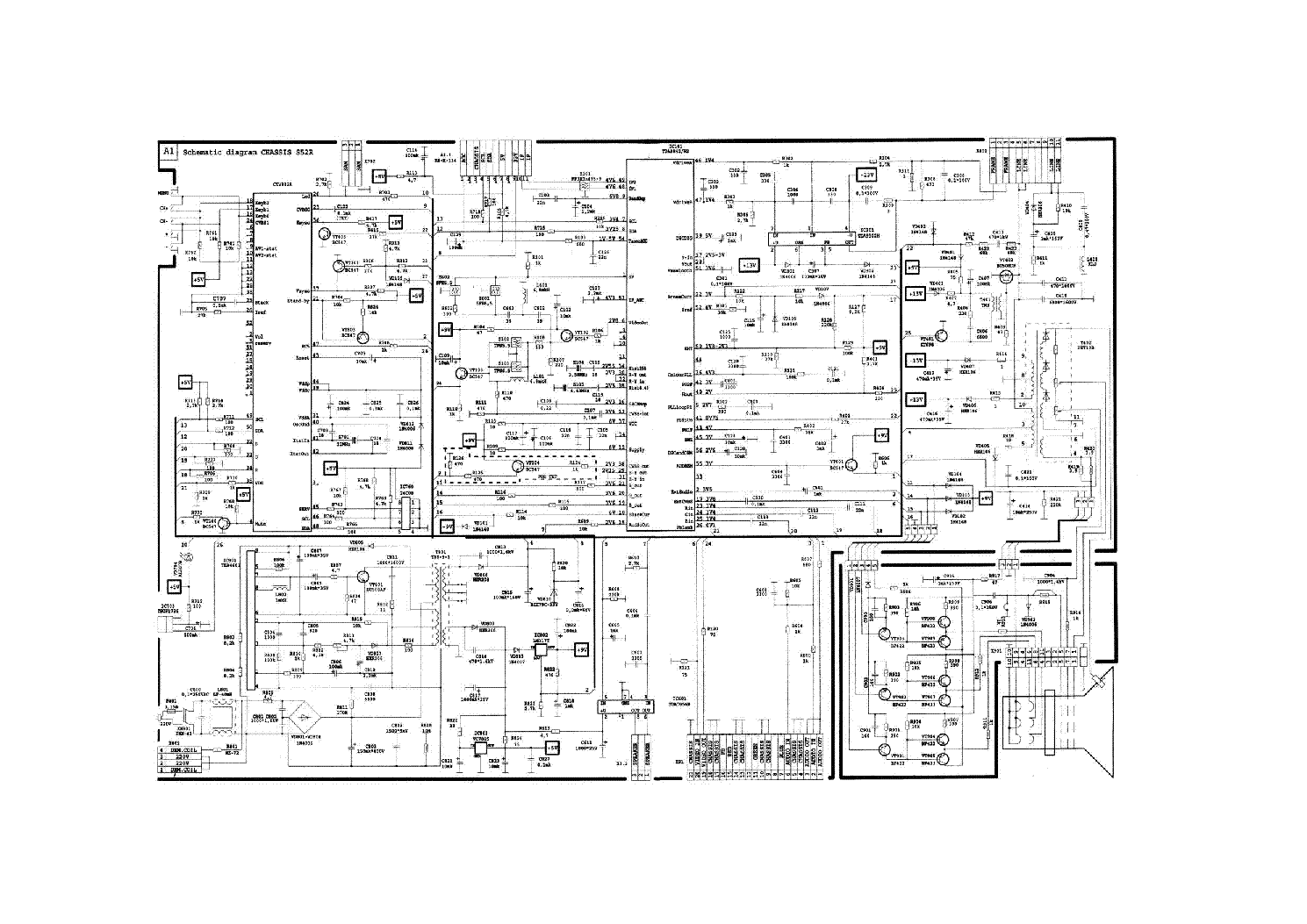 SATURN CHASSIS S-52R SCH service manual
