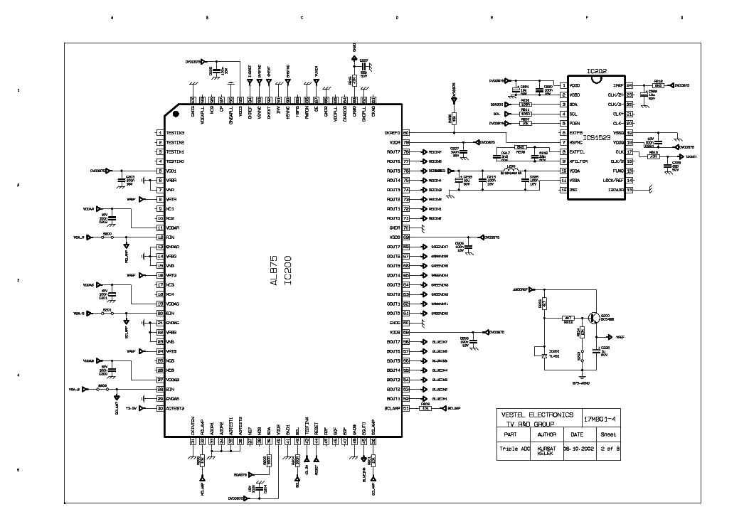 Lcd tv 22880 схема