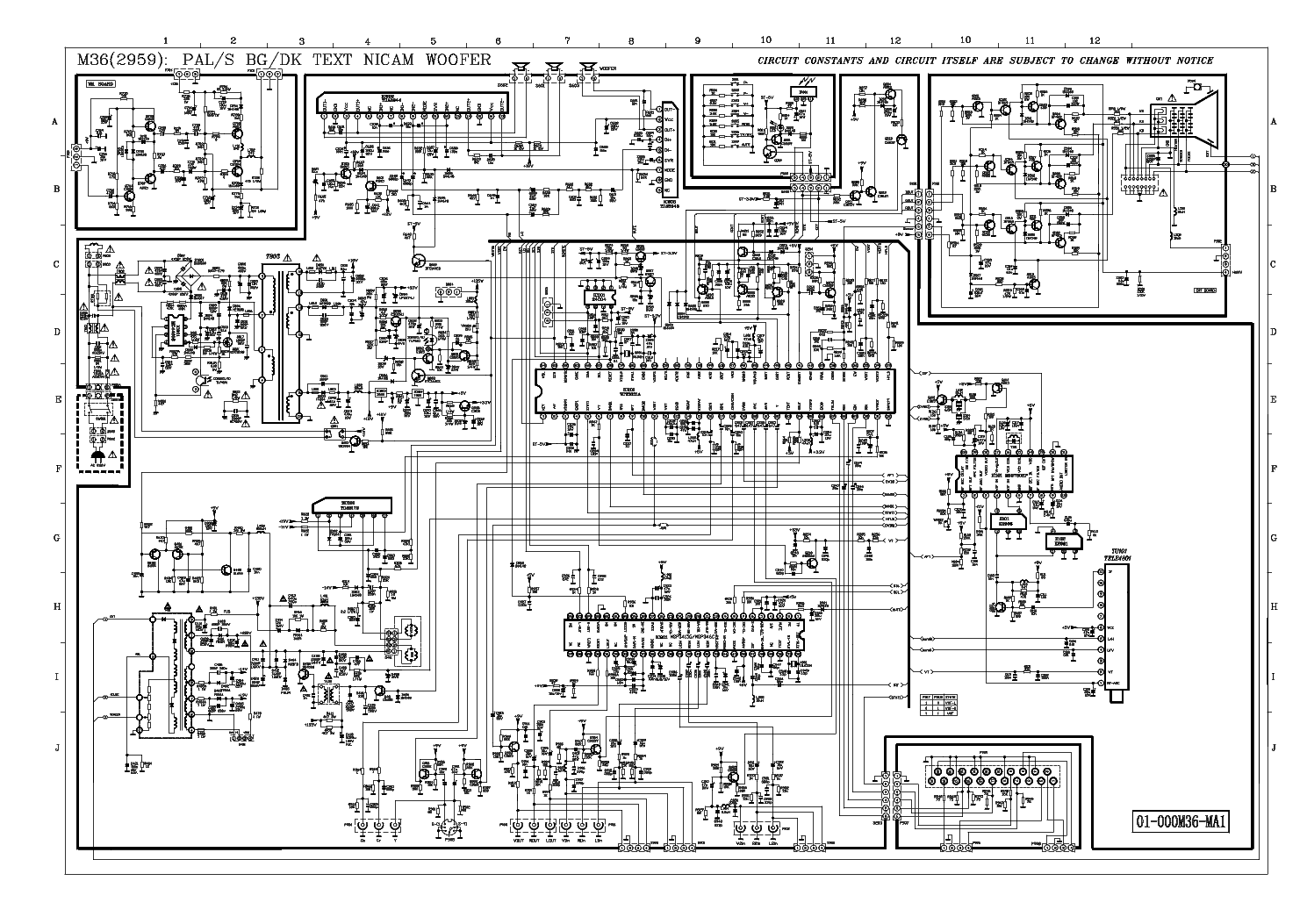 SCHNEIDER-CHINA CHASSIS M35-M36 service manual (2nd page)