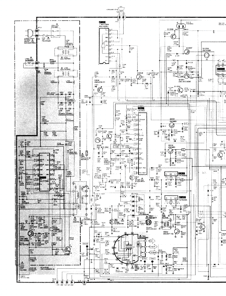 SHARP 14B-SC service manual (2nd page)