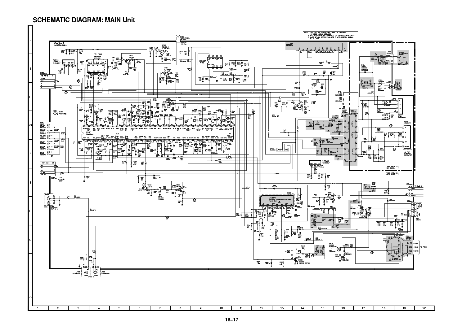 Sharp 29k fg5ru схема