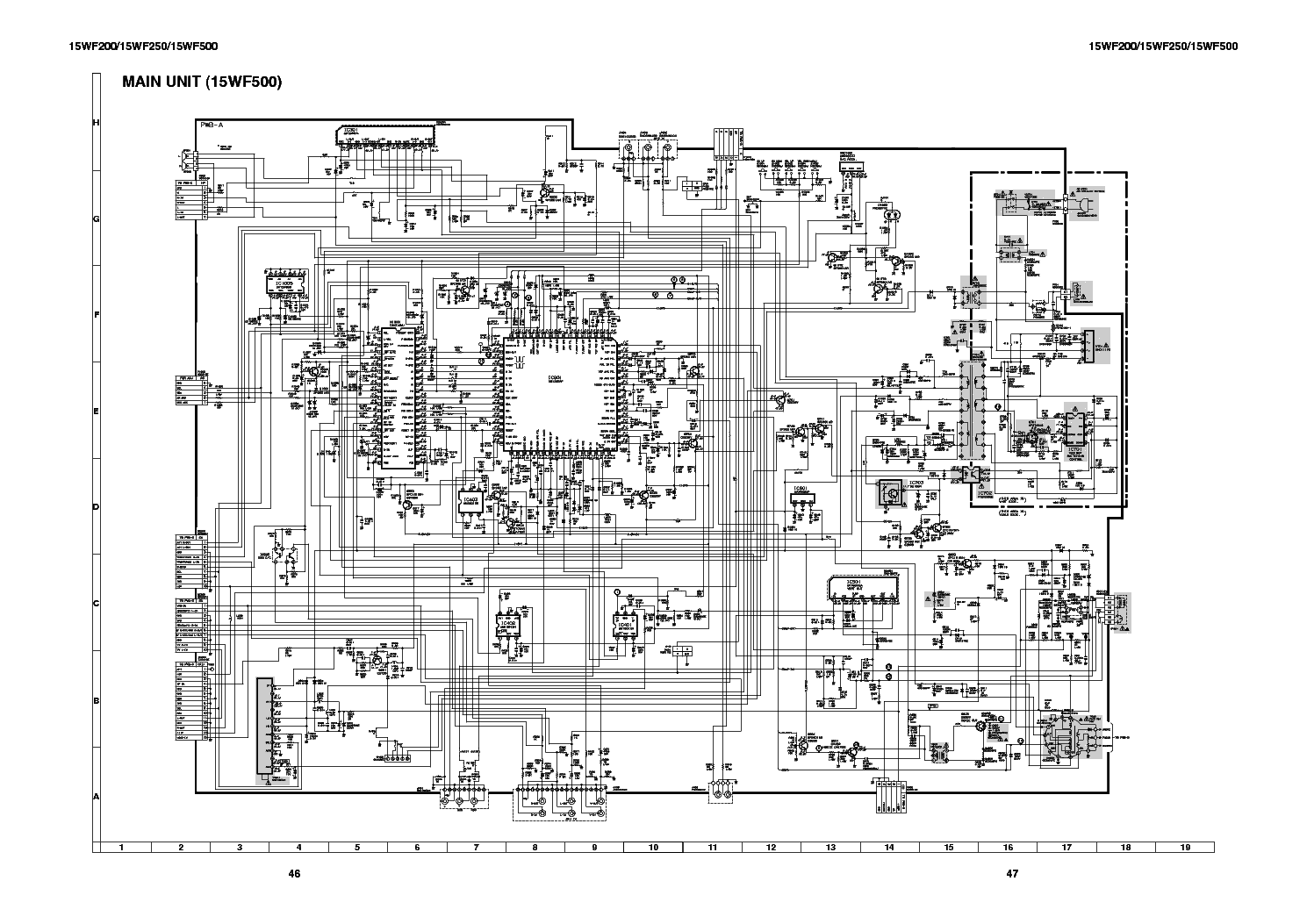 Sharp wf 930 схема