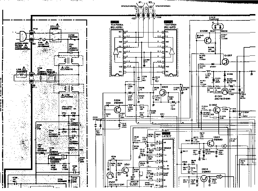 SHARP 21DCK1-A- service manual (2nd page)