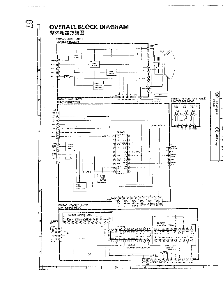 SHARP 21JN1 service manual (1st page)