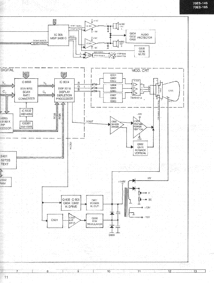 SHARP 70ES-14S service manual (2nd page)