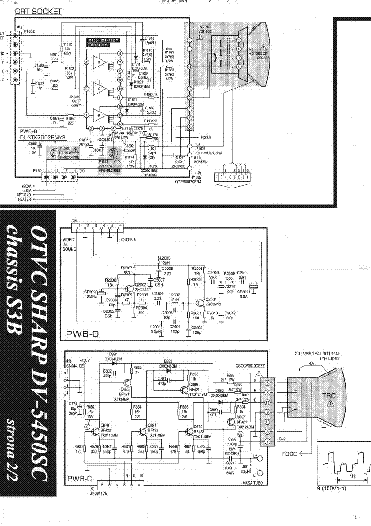SHARP DV5450SC DV5451 CHASSIS S3B SCH service manual (2nd page)