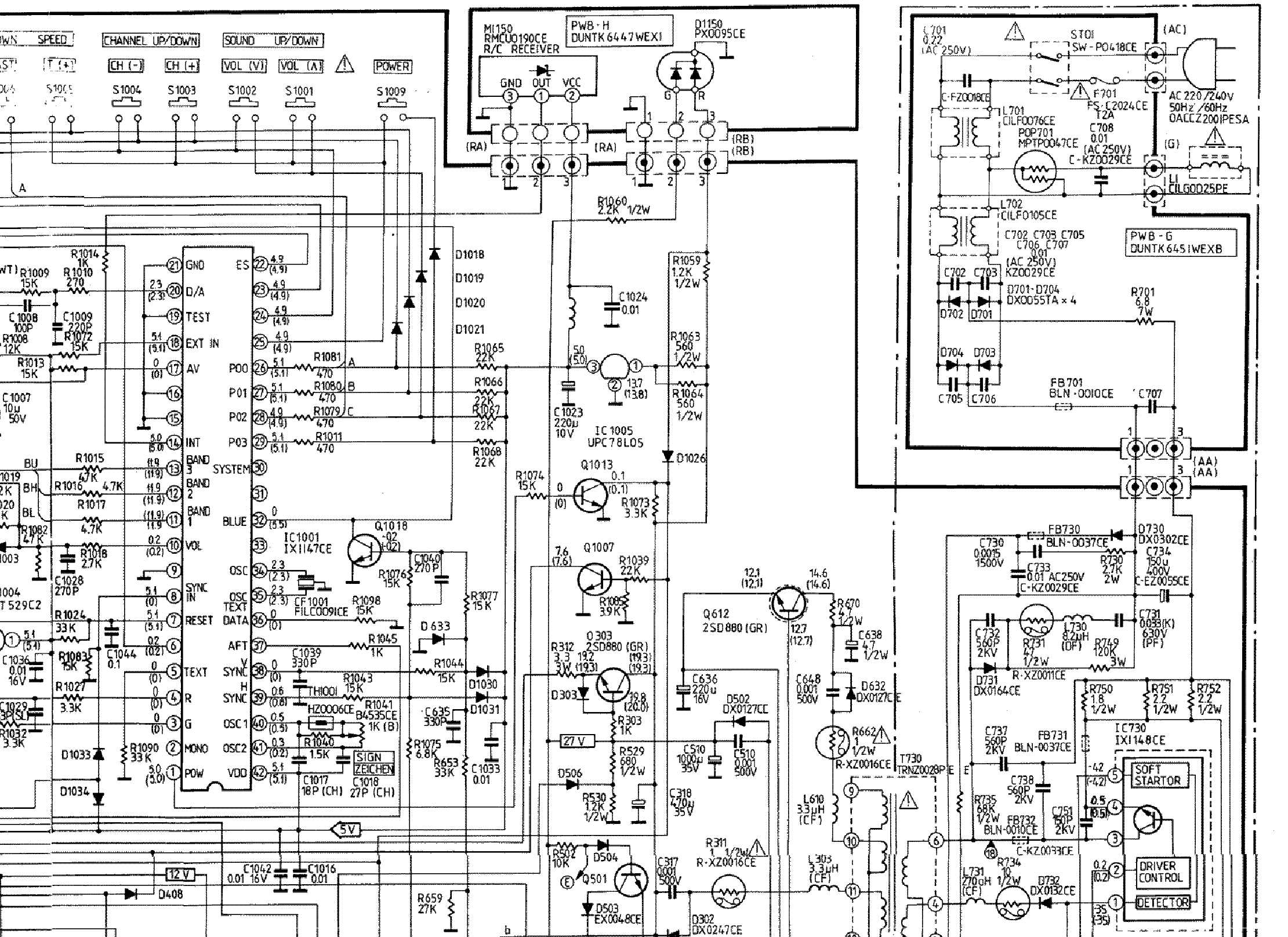SHARP SV-2142SCN SCH service manual (2nd page)