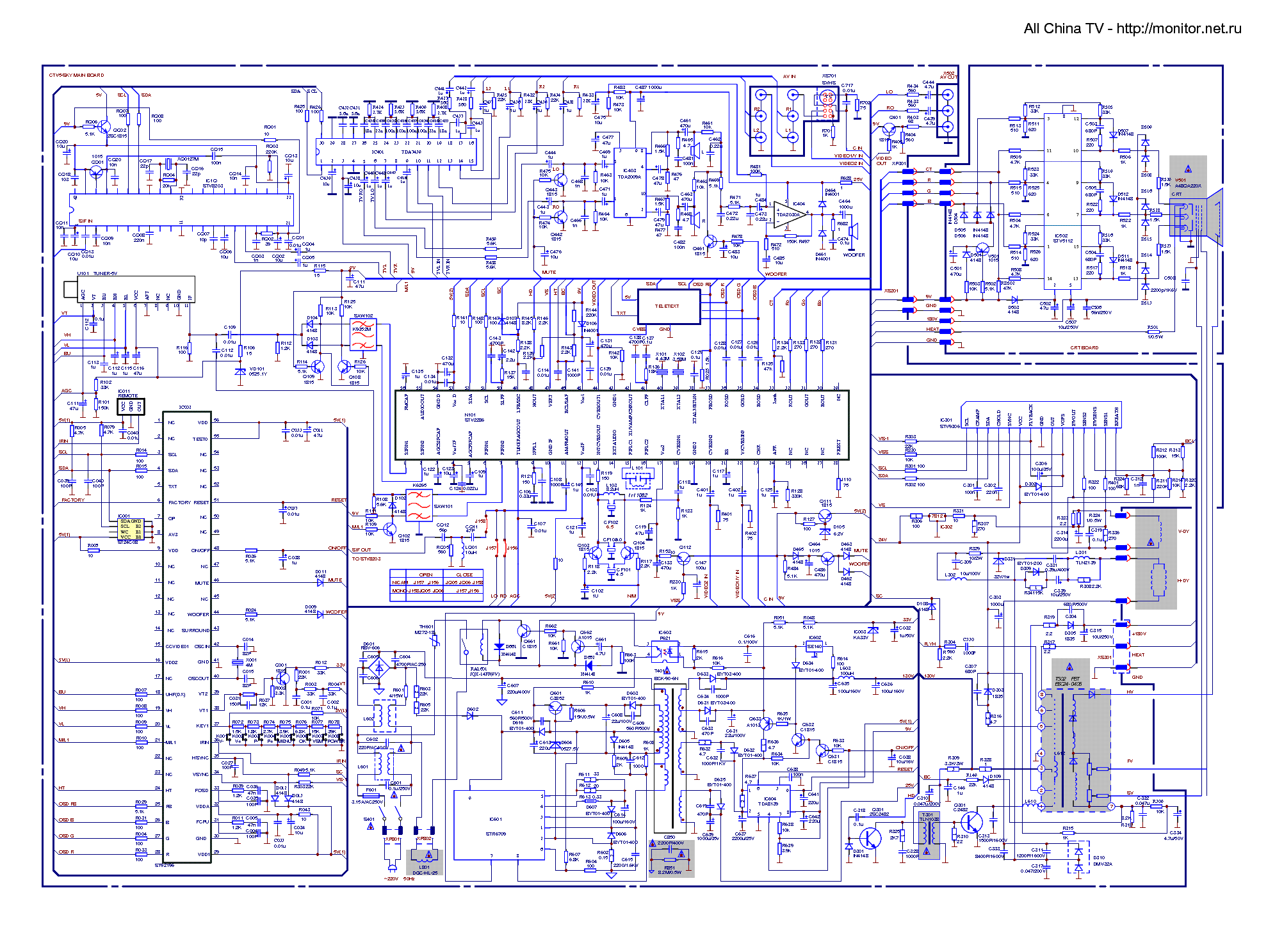 Lj8 chassis схема