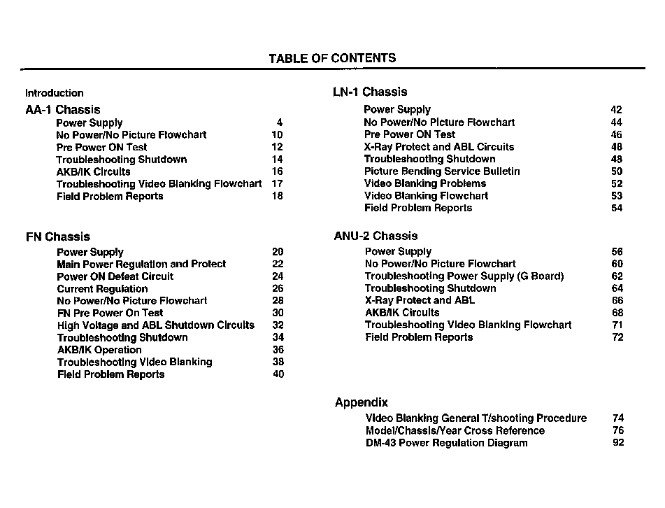 SONY CTV-23 AA-1 TRAINING MANUAL service manual (2nd page)