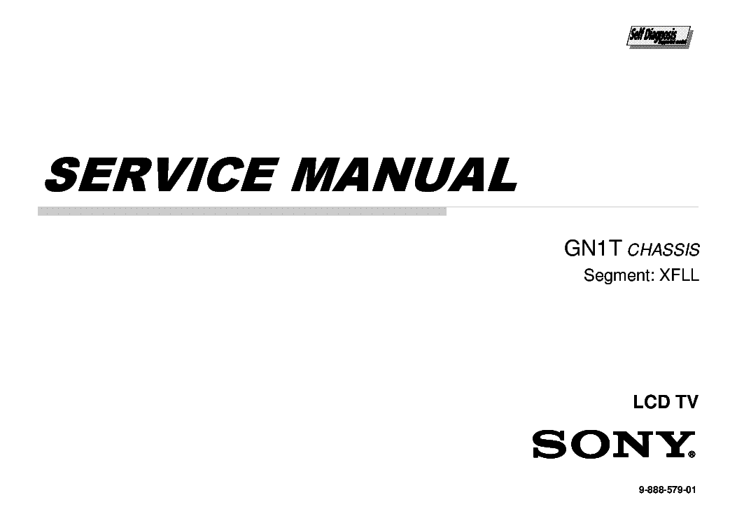 SONY KD-65X8000C CHASSIS GN1T SM service manual (2nd page)