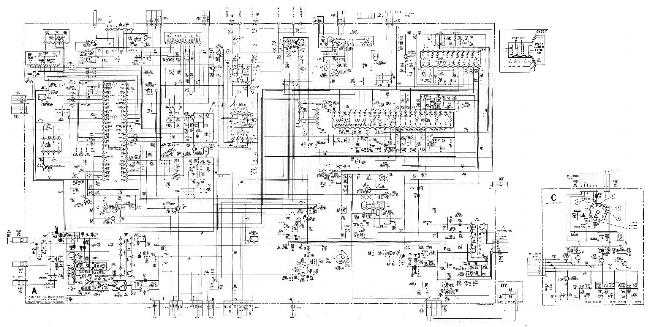 Sony ta fe300r схема