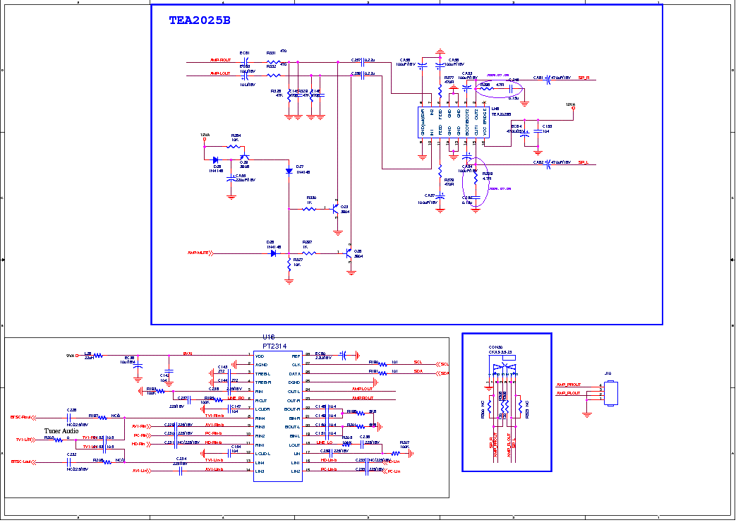 Схема supra ctv 14001