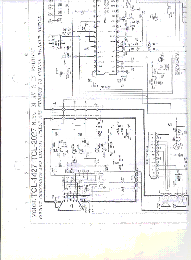 [Download 34+] Tcl Crt Tv Schematic Diagram