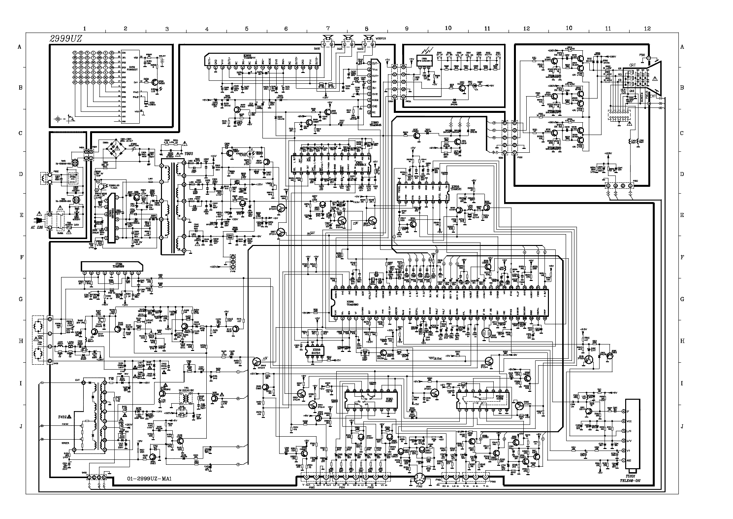 Tcl Crt Tv Circuit Diagram