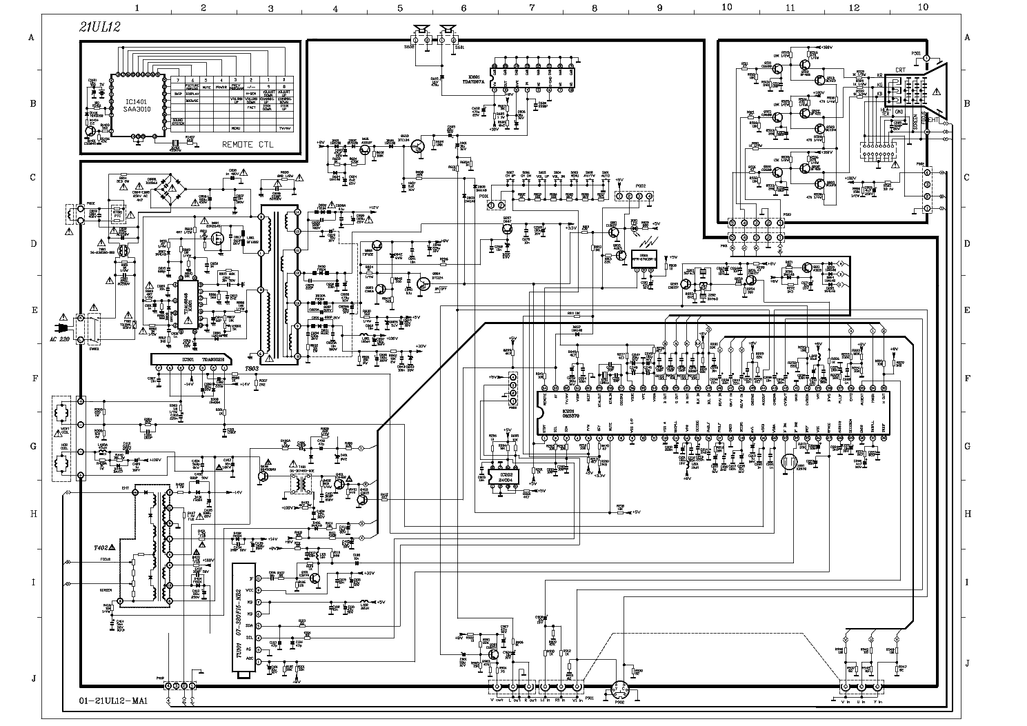 Tcl Tv Circuit Diagram