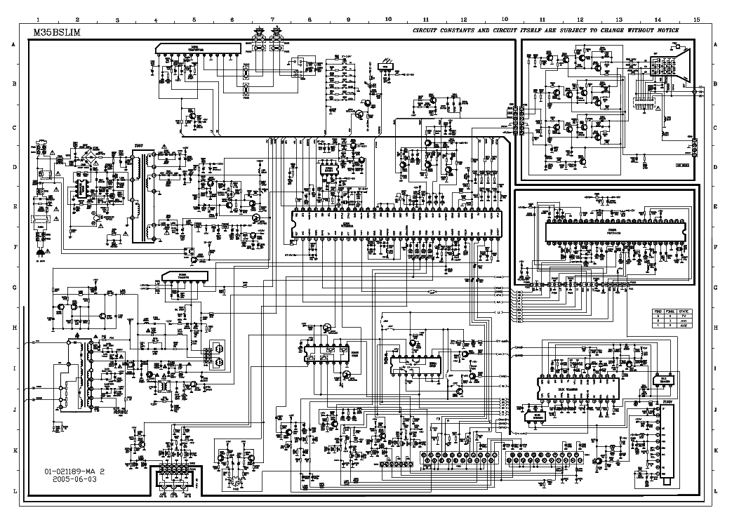 China Tv Circuit Diagram Pdf