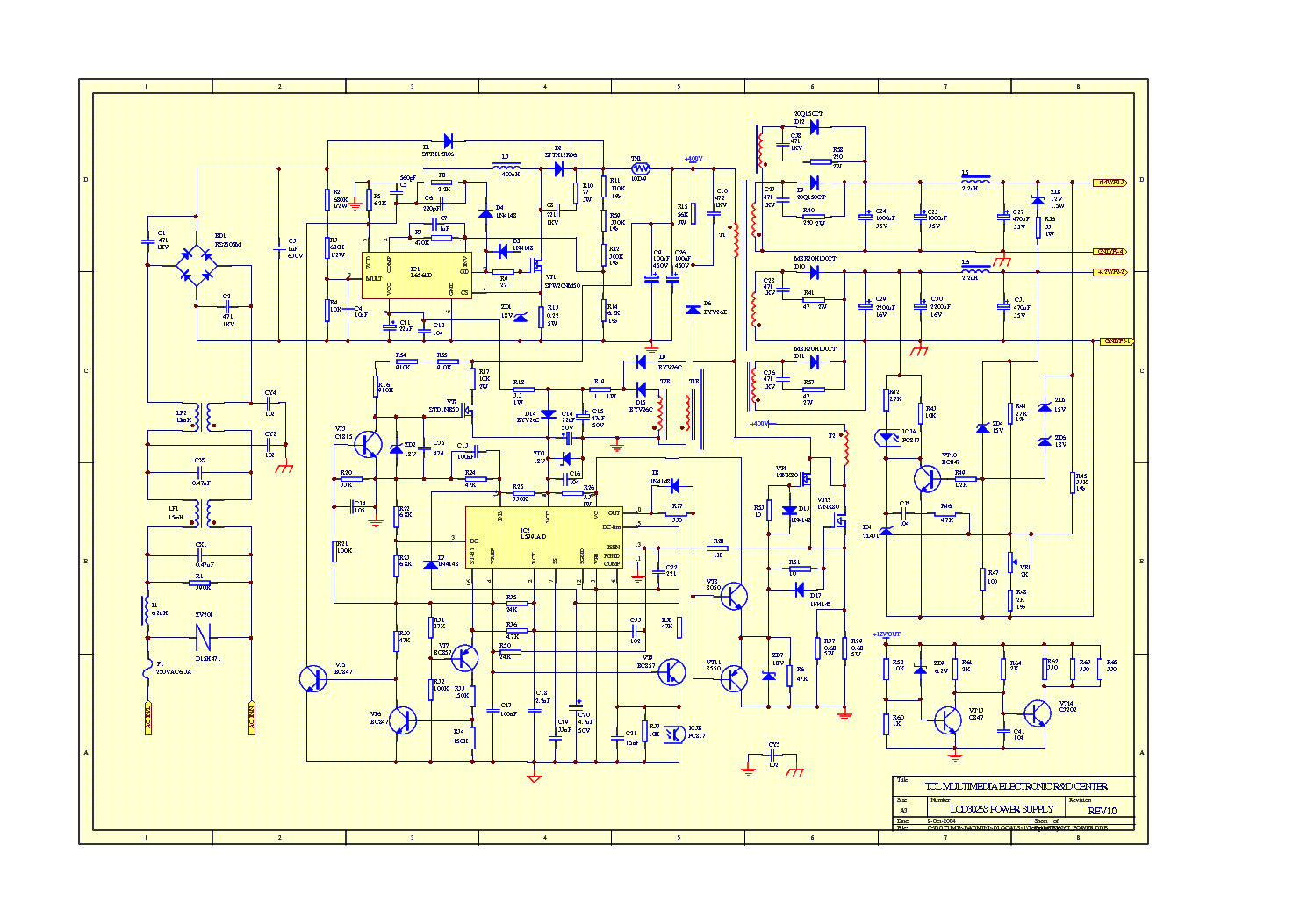 Tcl Tv Circuit Diagram Pdf