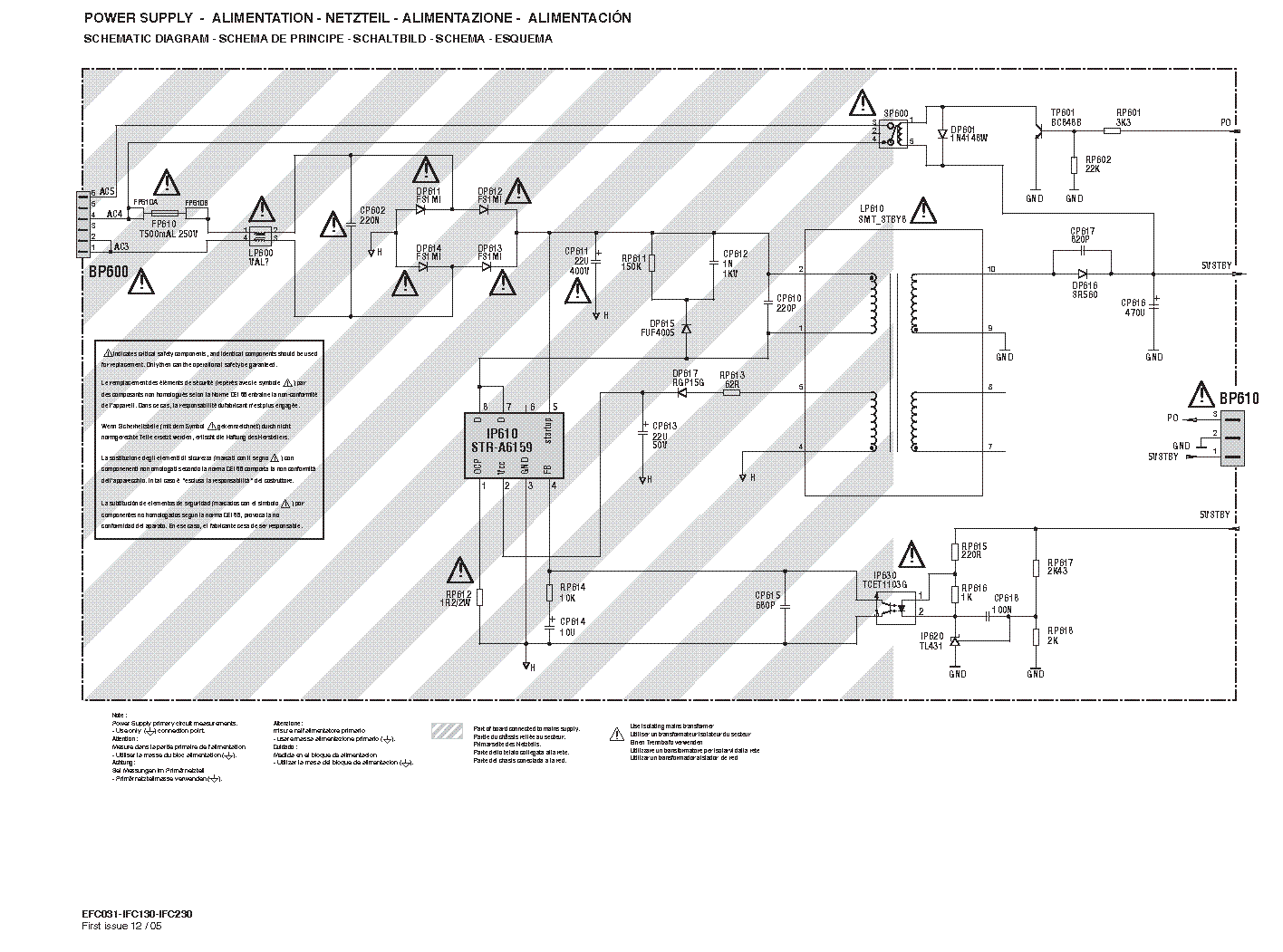 Thomson 26e62nh20 схема