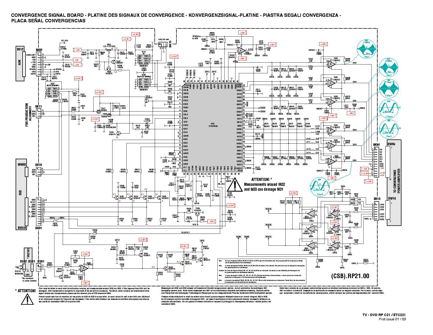 Thomson t22c99 схема