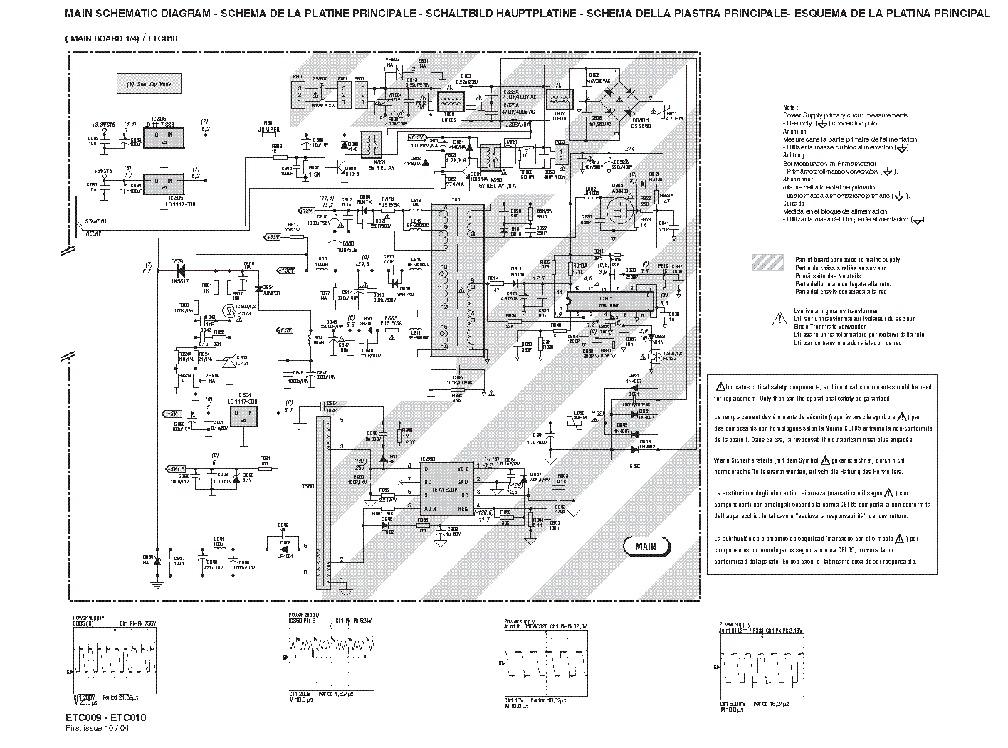 Thomson tm9670 схема - 90 фото