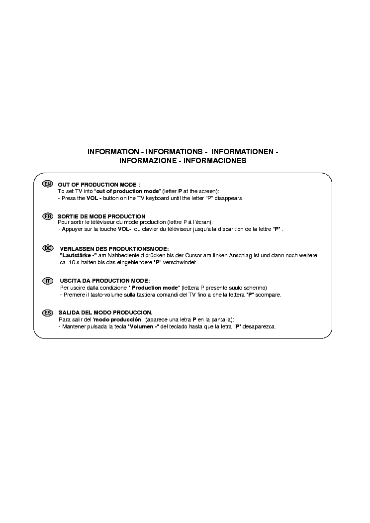 THOMSON ETC210 service manual