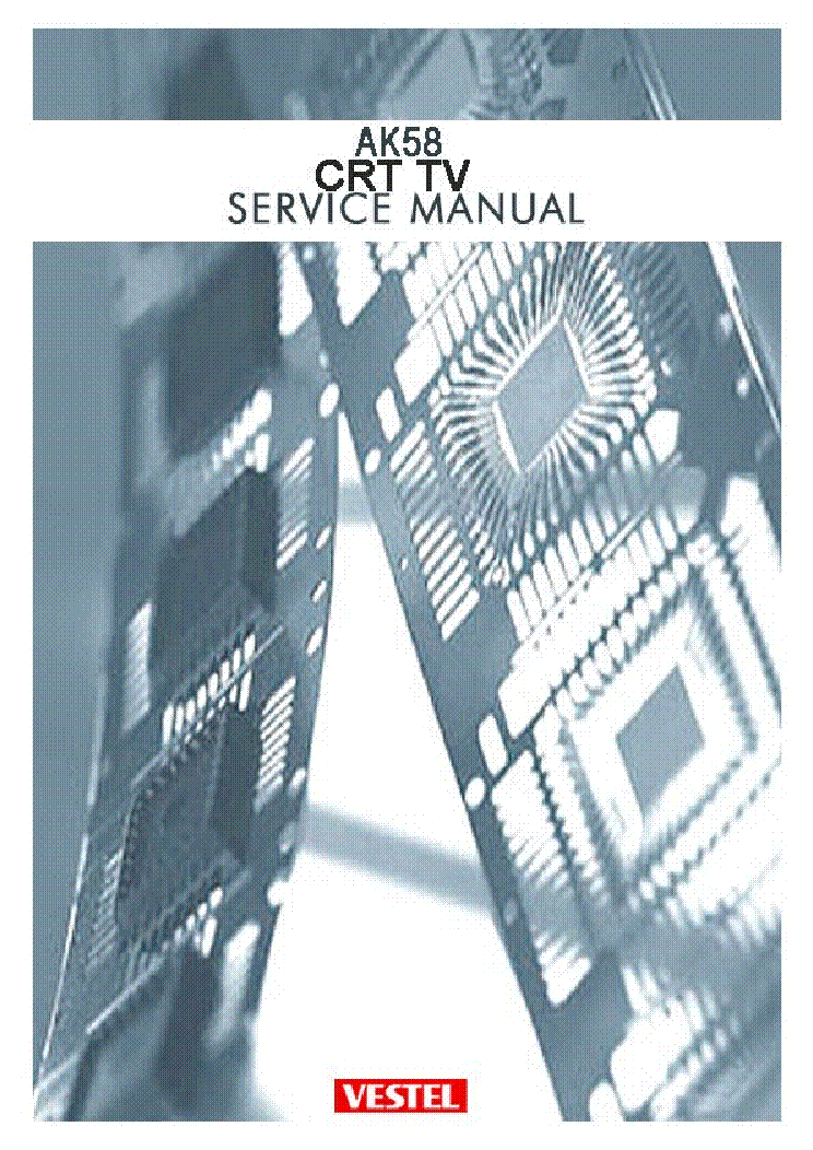 VESTEL 11AK58 SM service manual (1st page)