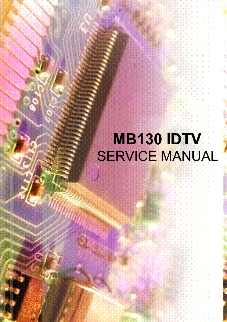 VESTEL 17MB130-IDTV SM service manual (1st page)