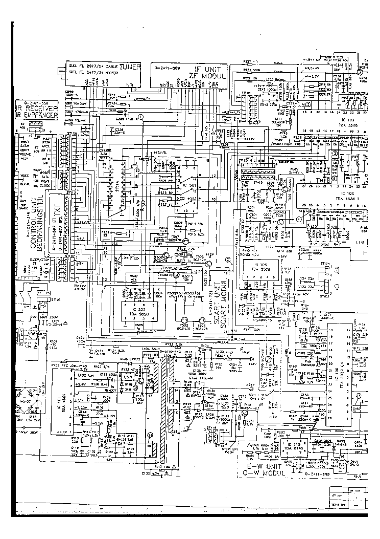VIDEOTON TS4361 71 service manual