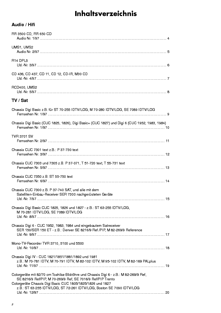 GRUNDIG-SZERVIZ-INFO 1997 service manual (2nd page)