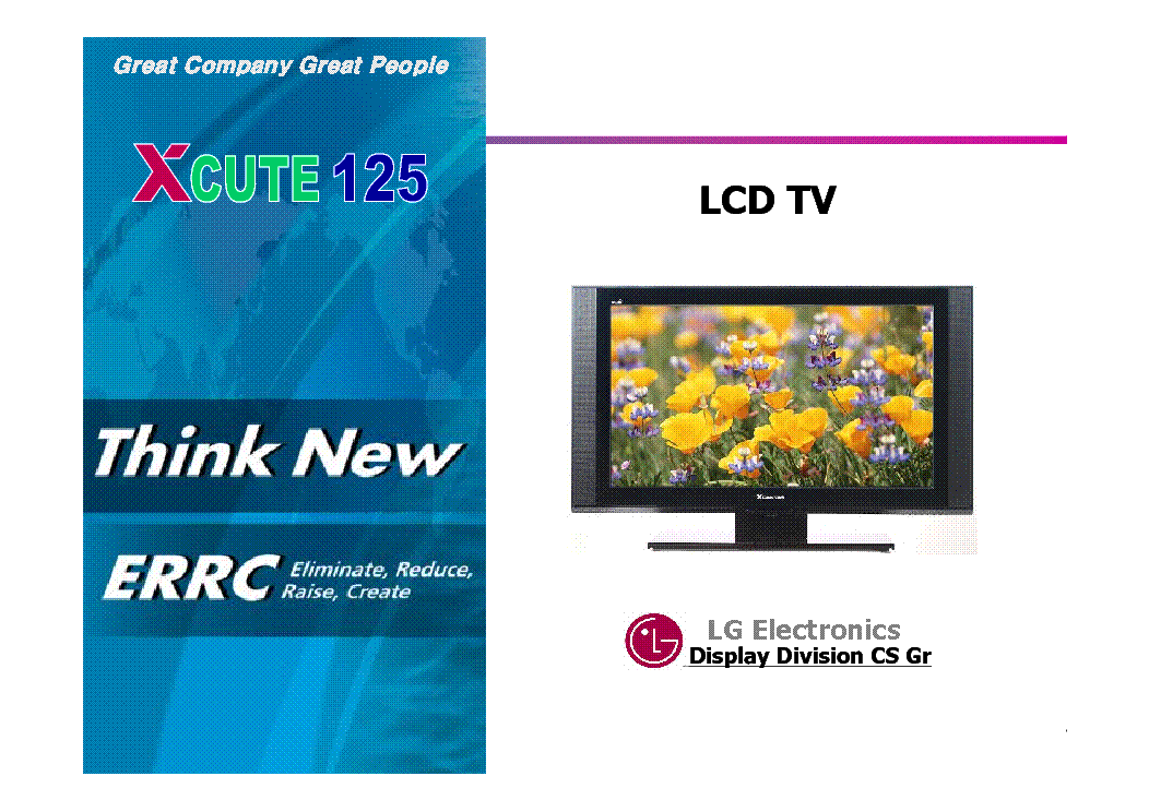 LG 2006 LCD TV TRAINING MANUAL service manual (1st page)