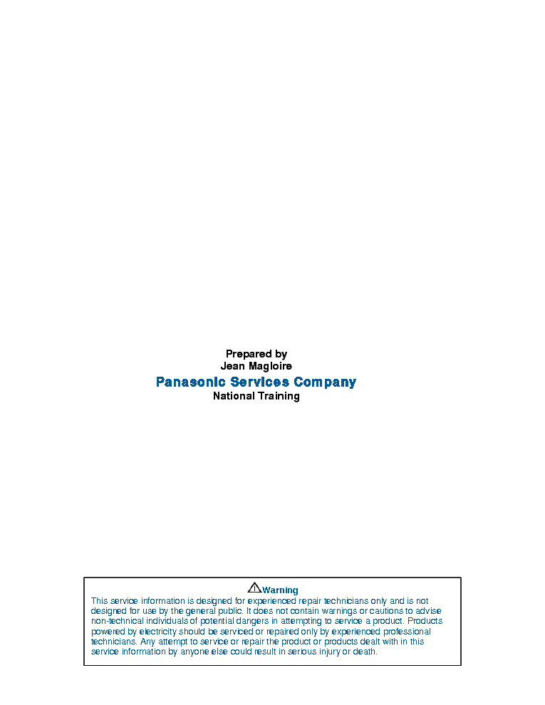 PANASONIC-CHASSIS-GP8DU PDP-PANEL-1 service manual (2nd page)