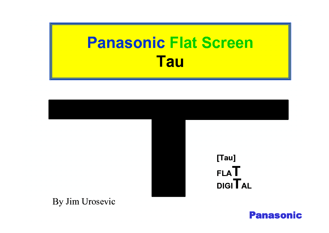 PANASONIC CHASSIS-MD2 service manual (1st page)