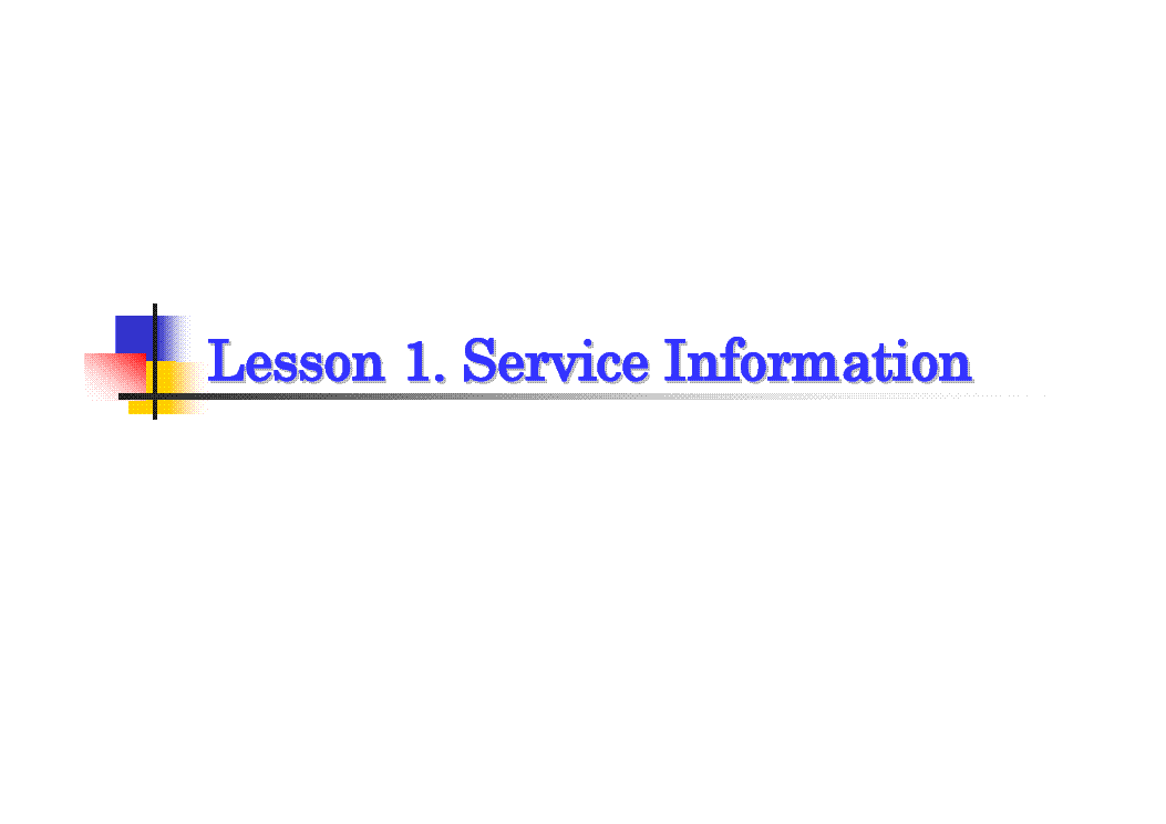 PANASONIC LCD TVS SERVICE INFORMATIONS service manual (1st page)