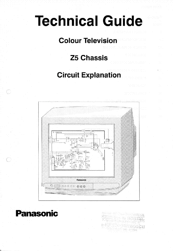 PANASONIC Z5 CHASSIS TECHNICAL GUIDE service manual (1st page)