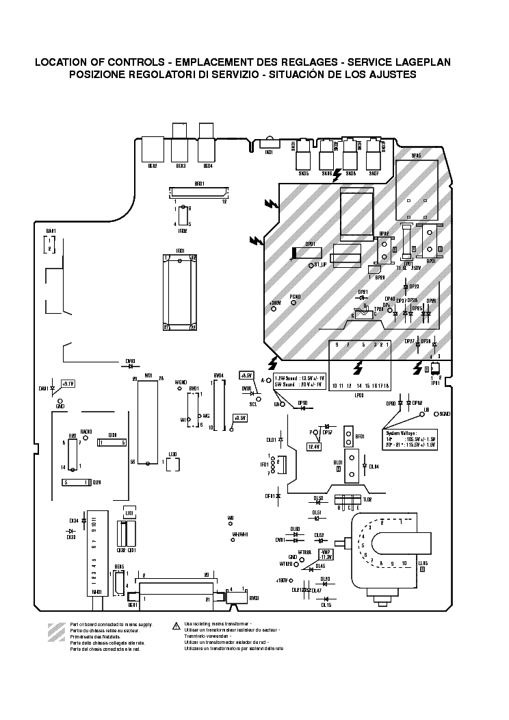 THOMSON TX807 service manual