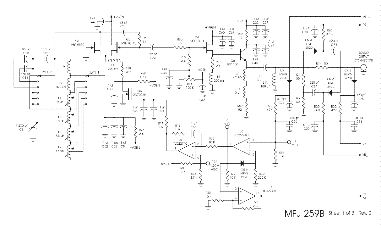 Tx 259 схема