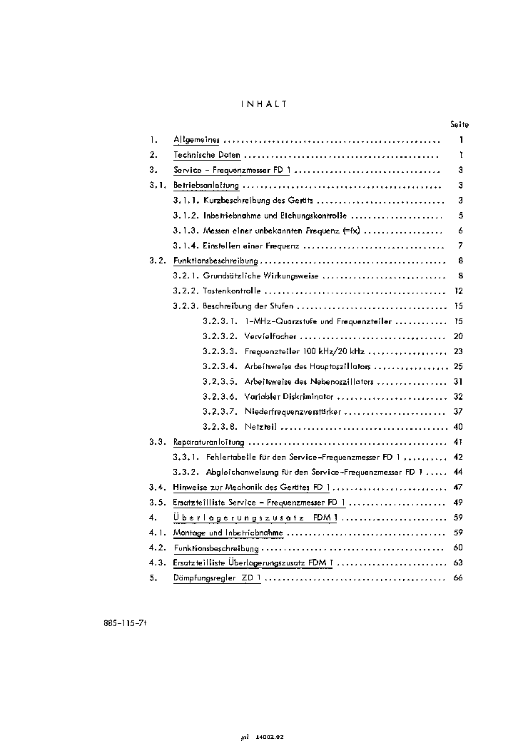 SCHOMANDL-FD1-FDM1 FREQUENCY METER service manual (2nd page)