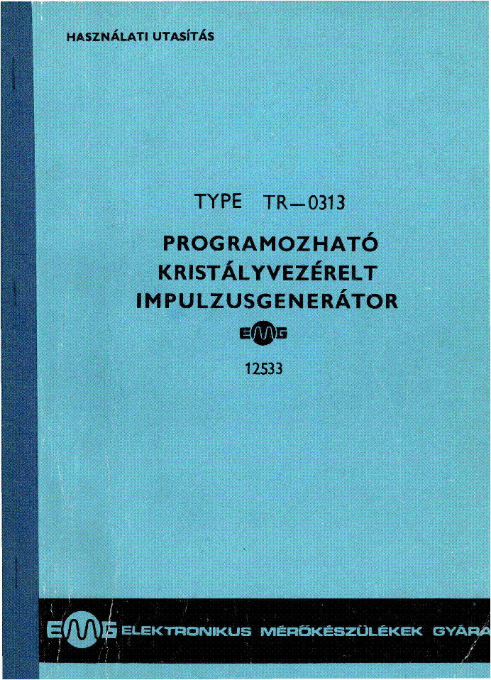 EMG 12533 service manual