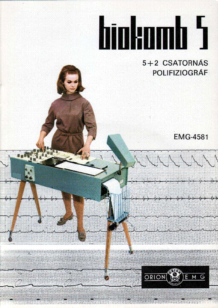 EMG 4581 BIOKOMB 5 POLIFIZIOGRAF service manual