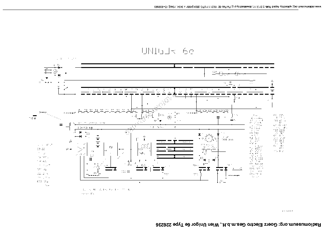 GOERZ UNIGOR 6E FULL SCH service manual