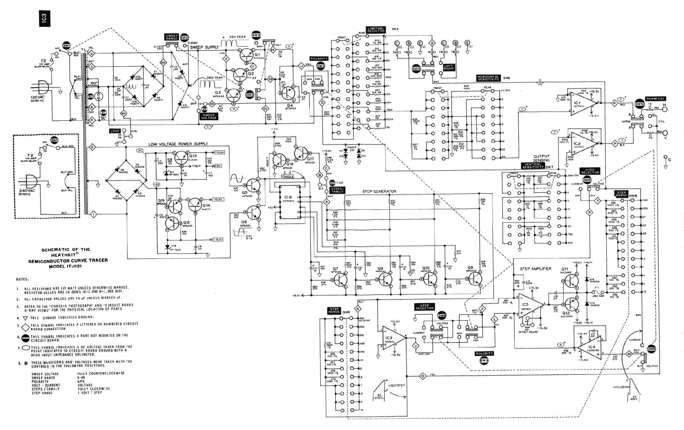 Assembly Manual-Anleitung für Heathkit IT-1121 
