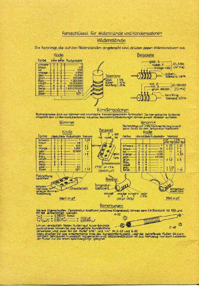 Assembly Manual-Anleitung für Heathkit IT-12 