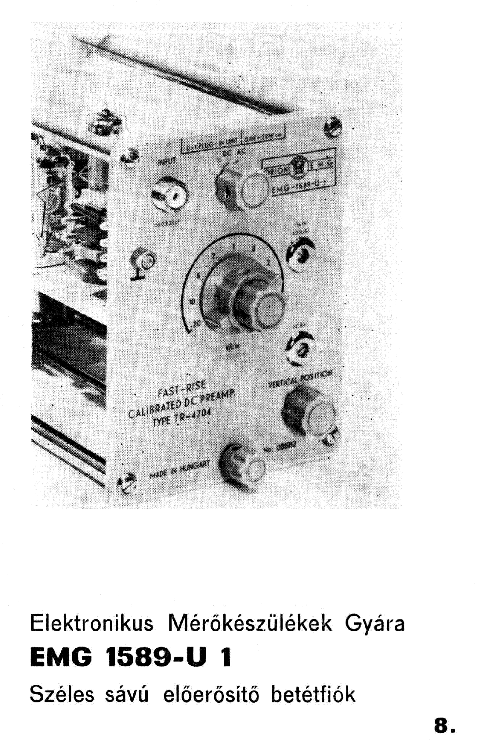 EMG 1589-U1 BETETFIOK service manual (1st page)