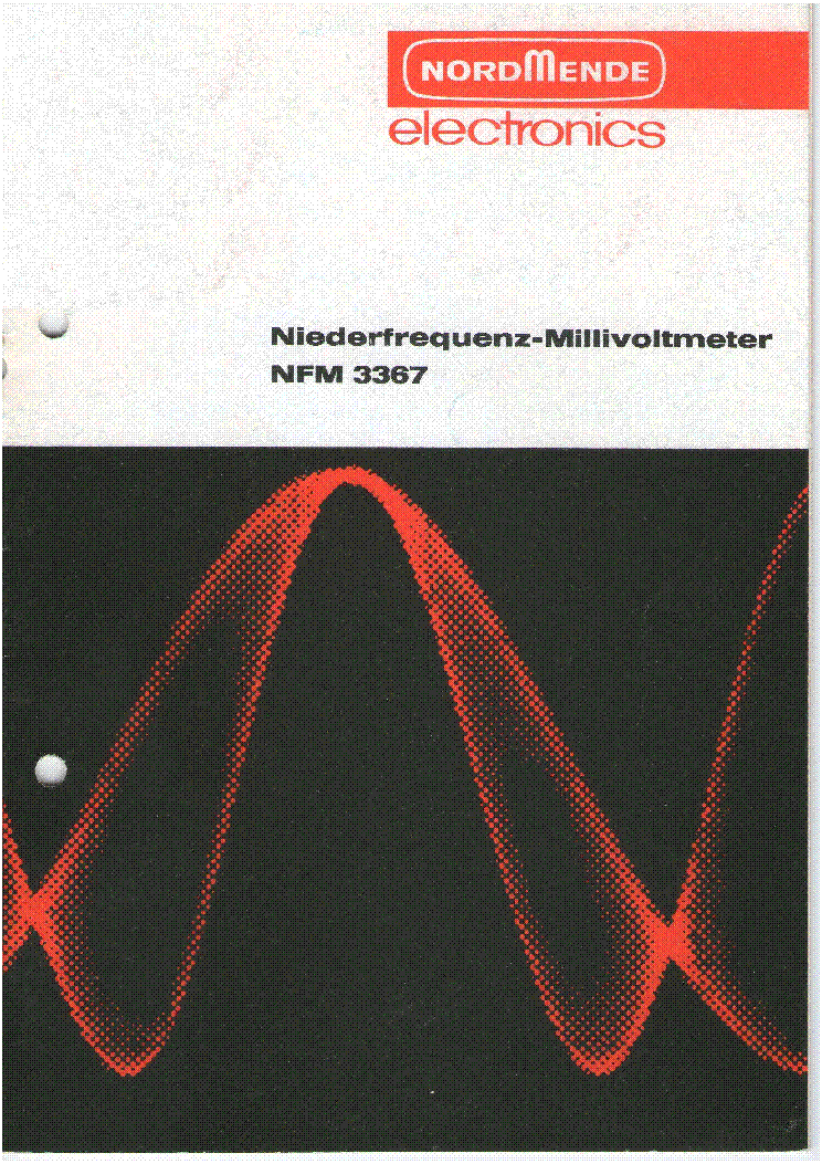 Schaltplan f Nordmende Bedienungsanleitung m Trigger-Oszillograph UTO 964 Copy 
