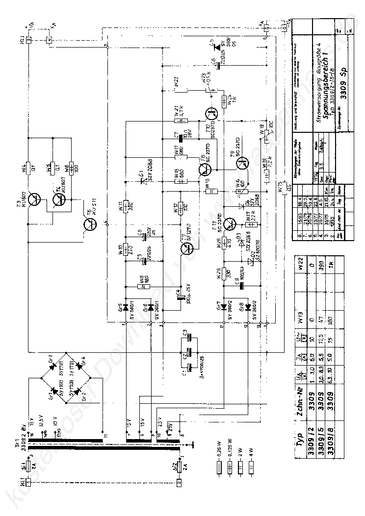 STATRON 3309 SCH Service Manual download, schematics, eeprom, repair ...