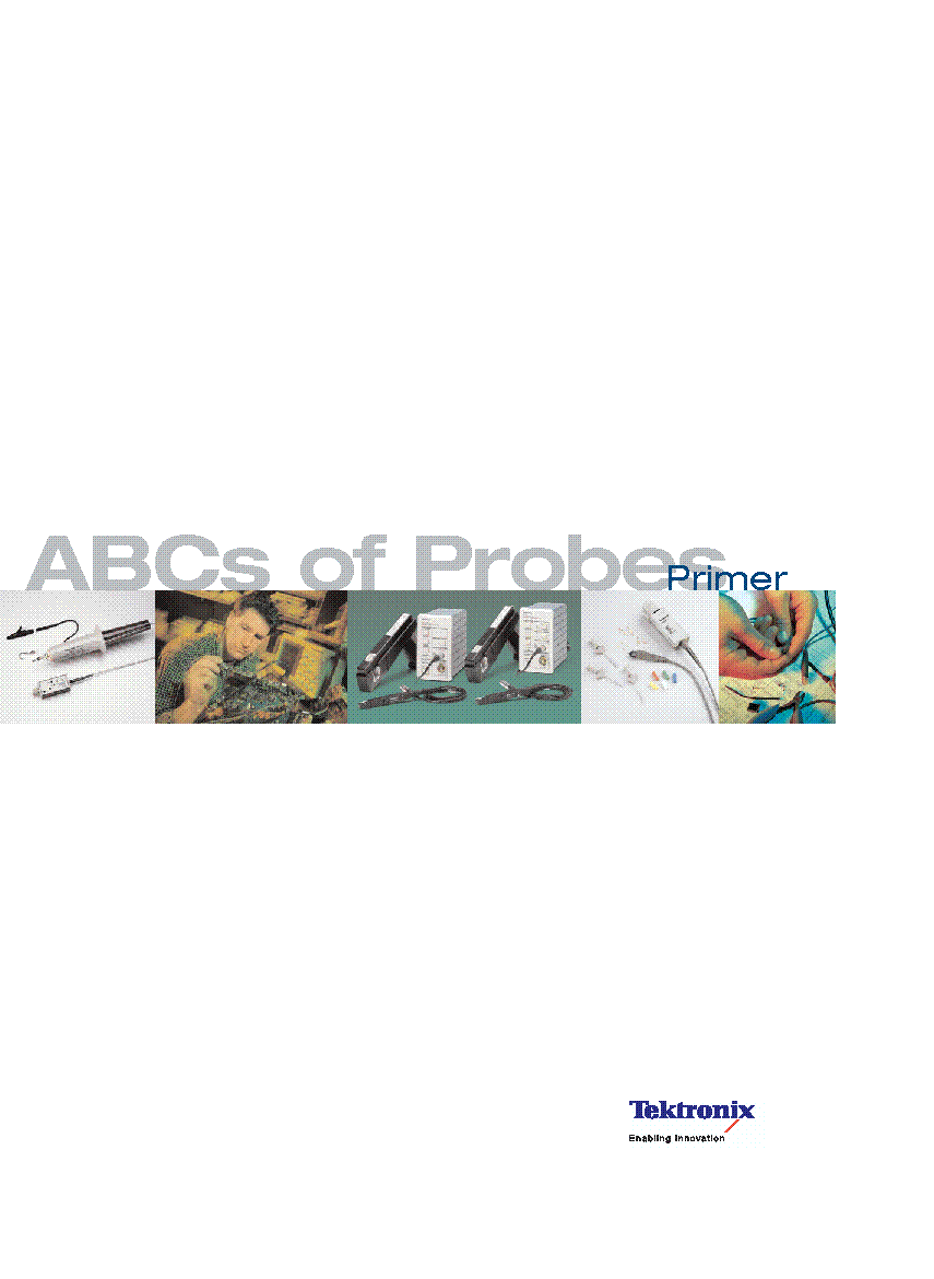 TEKTRONIX ABC OF OSCILLOSCOPE PROBES SZKOP MEROFEJ ALAPOK SM service manual (1st page)