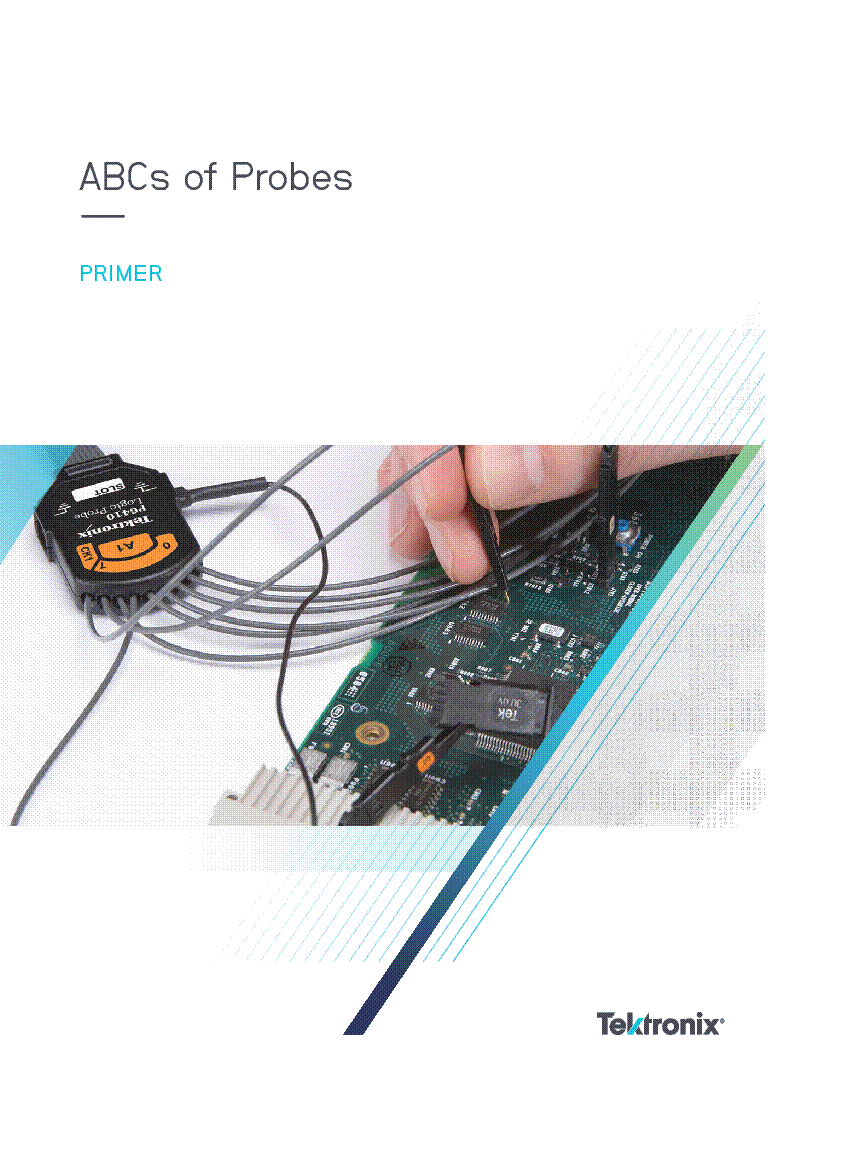 TEKTRONIX ABCS OF PROBES PRIMER 2016 V.02 service manual (1st page)