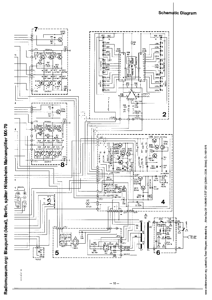 BLAUPUNKT BERLIN MX-70 SCH service manual (2nd page)